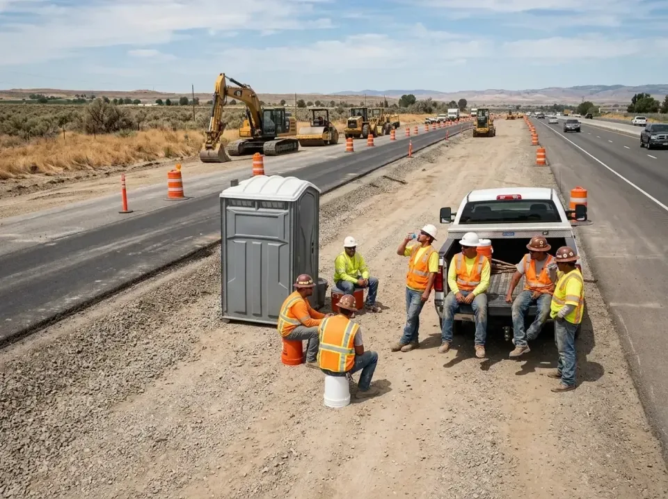 highway-road-construction-crew-007 — frequently asked questions, Porta Potty and Restroom Rentals in Cottage Grove, WI